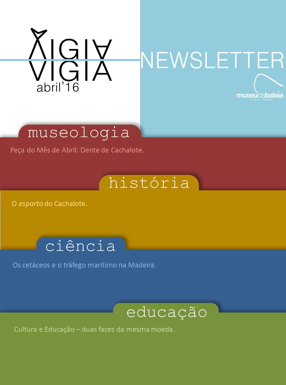 newsletter Abril